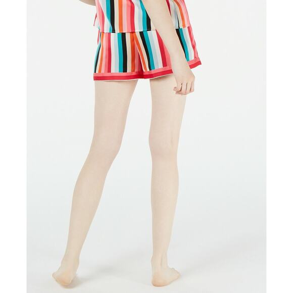 INC International Concepts Striped Pajama Shorts,Rainbow Stripe, Size: 2XL - Picture 2 of 2